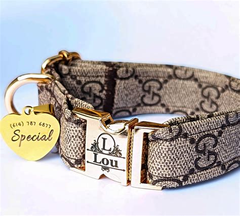 gucci dog collar and leash set sale